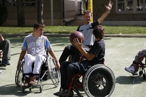 basket adapté centre Saint Jean de Dieu