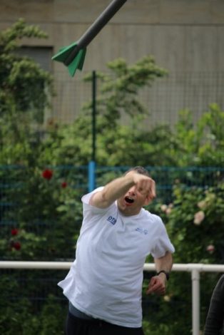 athlétisme adapté lancer de javelot