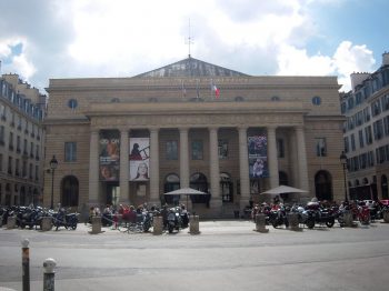 façade du Théâtre de l'Odéon