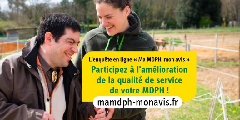 participez à l'amélioration de la qualité de service de votre MDPH