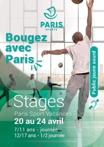 Flyer Stages pour les jeunes sourds 