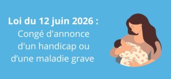 Visuel congé annonce handicap