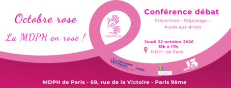 Illustration Mdph en rose