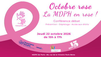 Illustration La MDPH en rose !